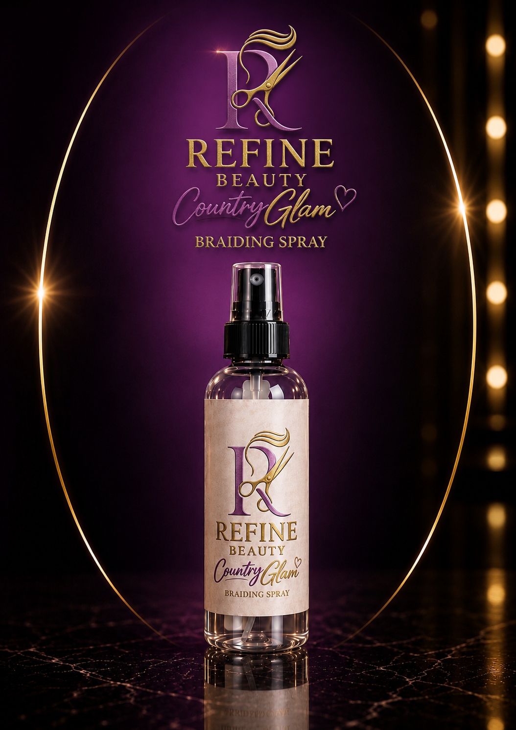 Country Glam Braiding spray